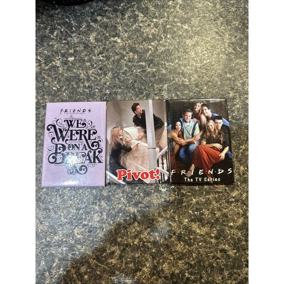 FRIENDS Tv Show Fridge Magnets Set Of 3 - Picture 1 of 1